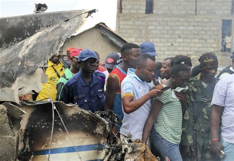 plane crash in africa today